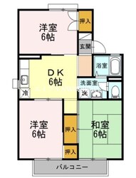 セジュール芳泉　B棟の物件間取画像